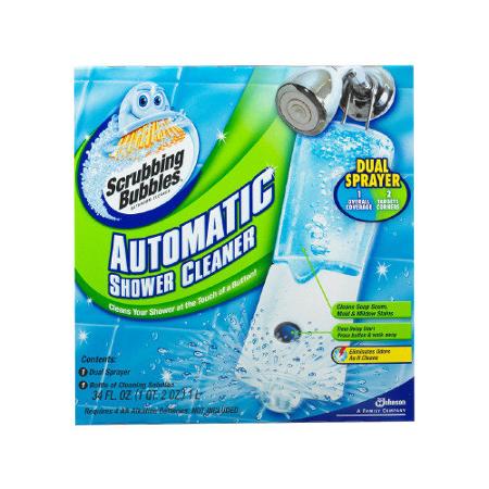 Automatic shower store cleaner