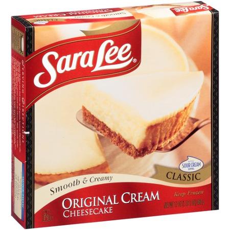 Sara Lee Classic Original Cream Cheesecake Dessert, 17 Ounce - 12 per case.