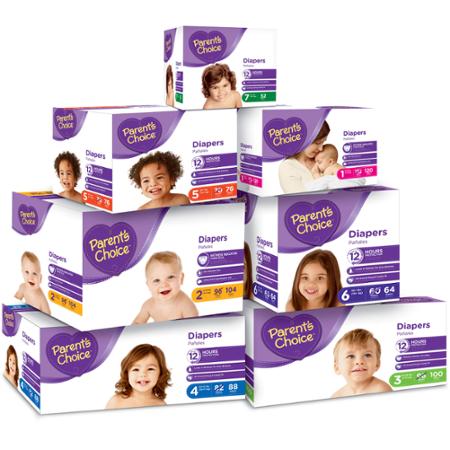 Box of parents choice 2024 diapers