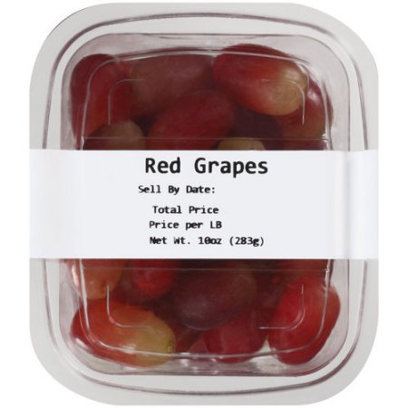 Organic Red Seedless Grapes - 1.5lb